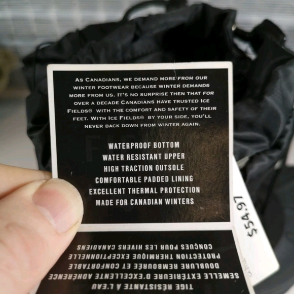 Kids Winter Boots New Ice Fields Size 7 Kendra Waterproof MSRP $55 - Picture 3 of 4